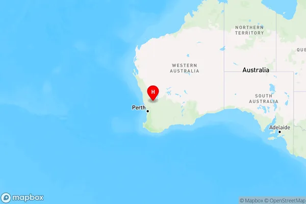 Ballidu,Western Australia Region Map