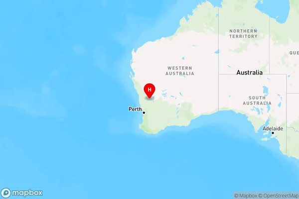 Jibberding,Western Australia Region Map