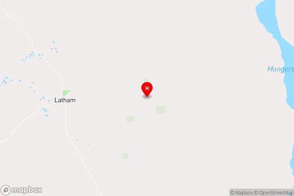 Latham,Western Australia Area Map