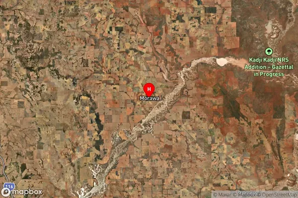 Morawa,Western Australia Satellite Map