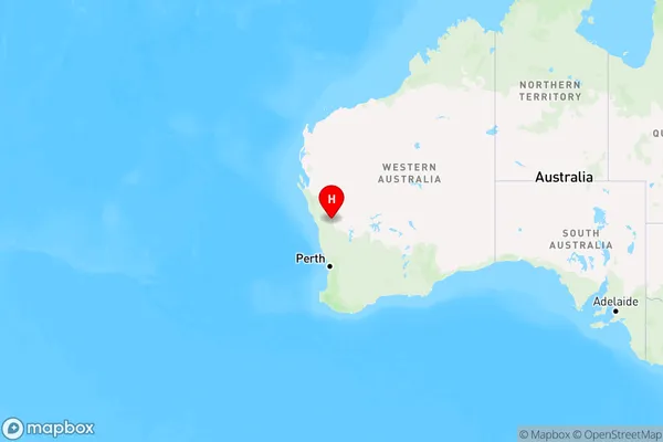 Canna,Western Australia Region Map