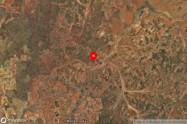 Nunierra,Western Australia Satellite Map