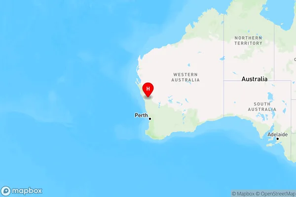 Wongoondy,Western Australia Region Map