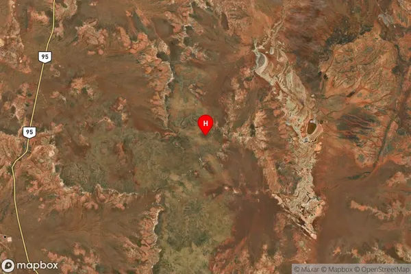 Cooladar Hill,Western Australia Satellite Map