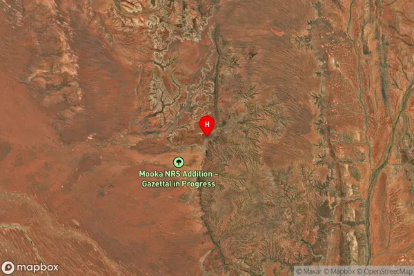 Kennedy Range,Western Australia Satellite Map