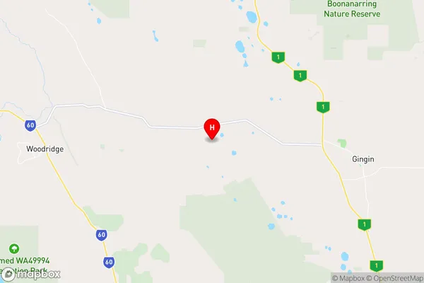 Muckenburra,Western Australia Area Map