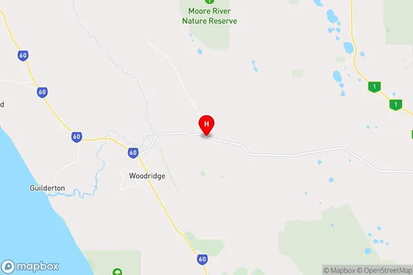 Neergabby,Western Australia Area Map