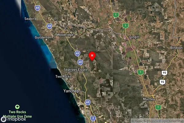 Yeal,Western Australia Satellite Map