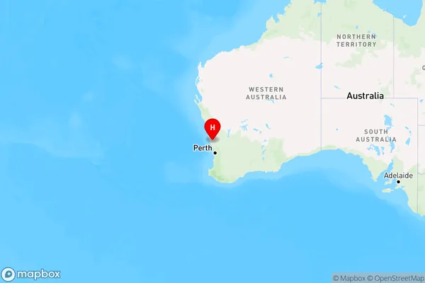 Cataby,Western Australia Region Map