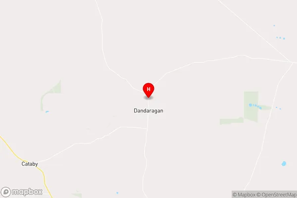 Dandaragan,Western Australia Area Map