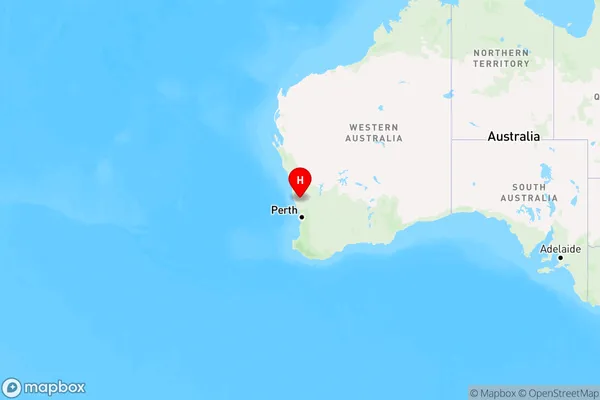 Dandaragan,Western Australia Region Map