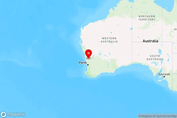 Coomberdale,Western Australia Region Map