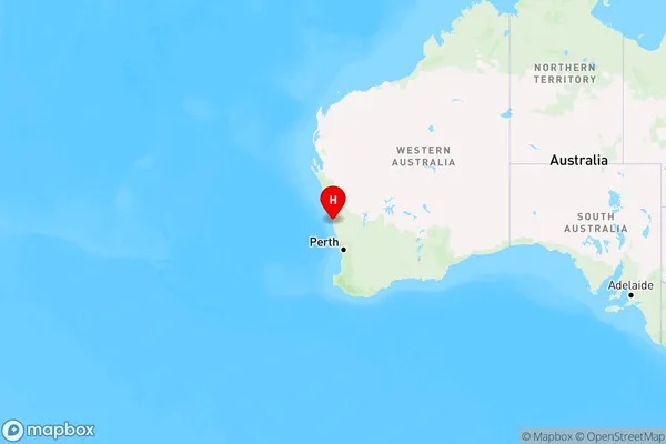 Green Head,Western Australia Region Map