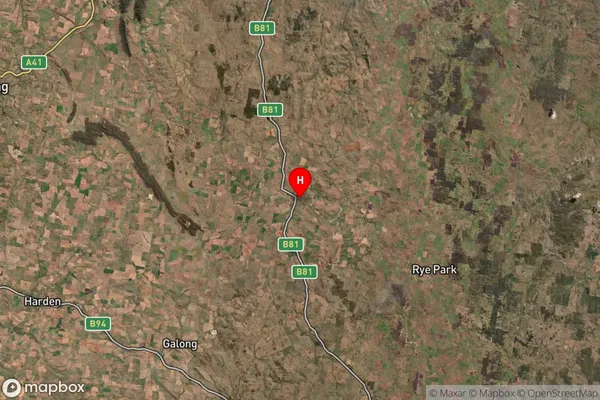 Boorowa,New South Wales Satellite Map