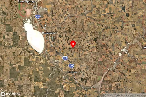 Winchester,Western Australia Satellite Map