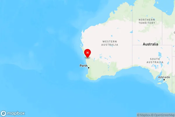 Arrino,Western Australia Region Map