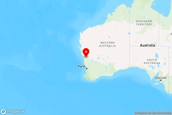 Holmwood,Western Australia Region Map