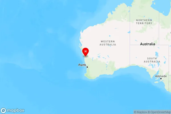 Mooriary,Western Australia Region Map