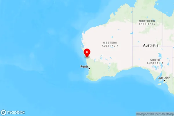 Mount Horner,Western Australia Region Map