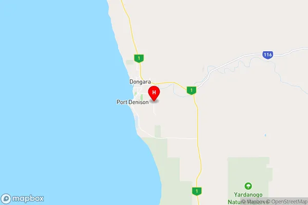 Springfield,Western Australia Area Map