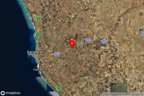 Bringo,Western Australia Satellite Map