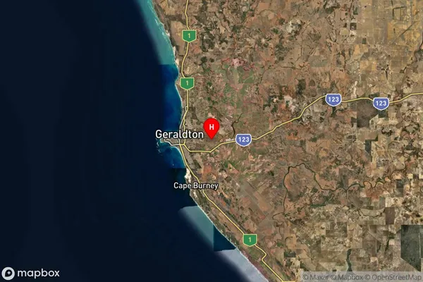 Deepdale,Western Australia Satellite Map