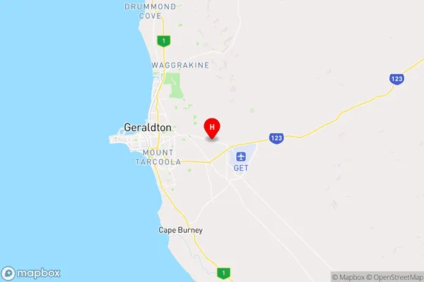 Deepdale,Western Australia Area Map