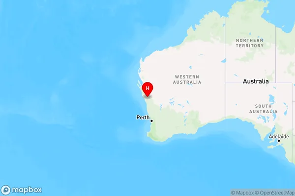 East Yuna,Western Australia Region Map