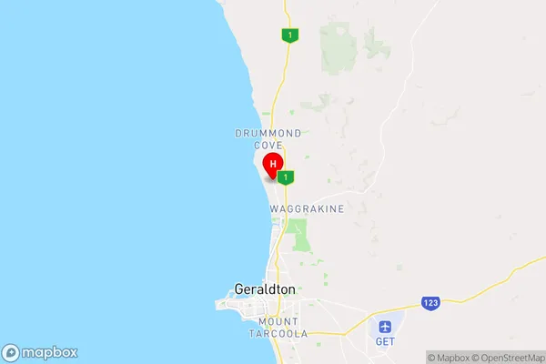 Glenfield,Western Australia Area Map