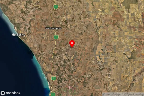 Hickety,Western Australia Satellite Map