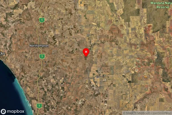 Naraling,Western Australia Satellite Map