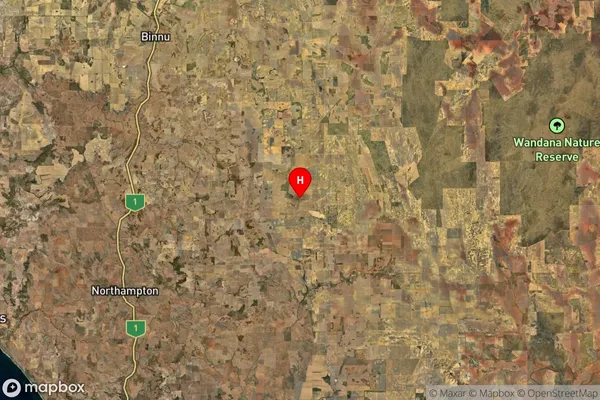 Nolba,Western Australia Satellite Map