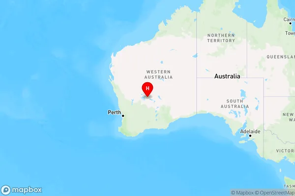 Ularring,Western Australia Region Map