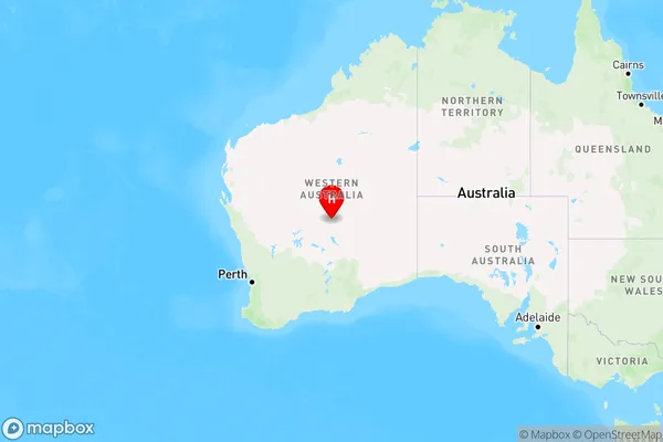 Bandya,Western Australia Region Map