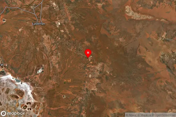 Burtville,Western Australia Satellite Map