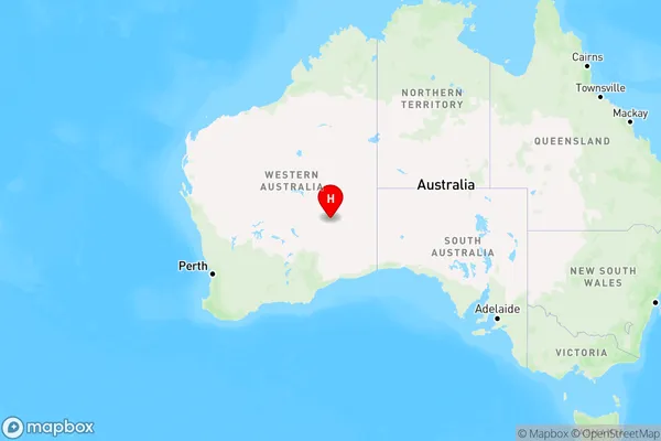 Neale,Western Australia Region Map