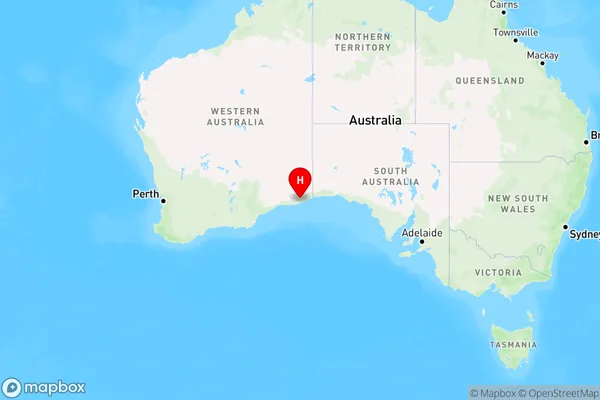 Mundrabilla,Western Australia Region Map