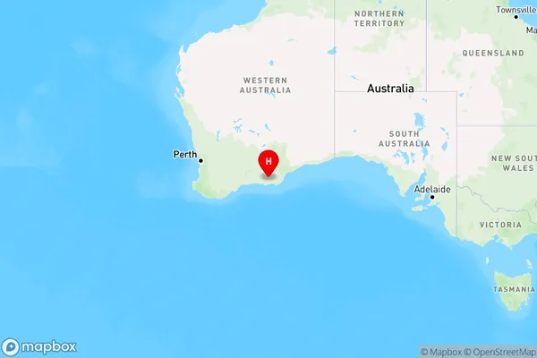 Mount Ney,Western Australia Region Map