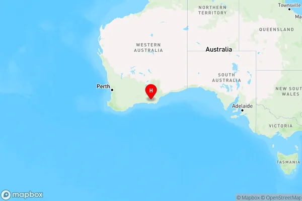 Beaumont,Western Australia Region Map