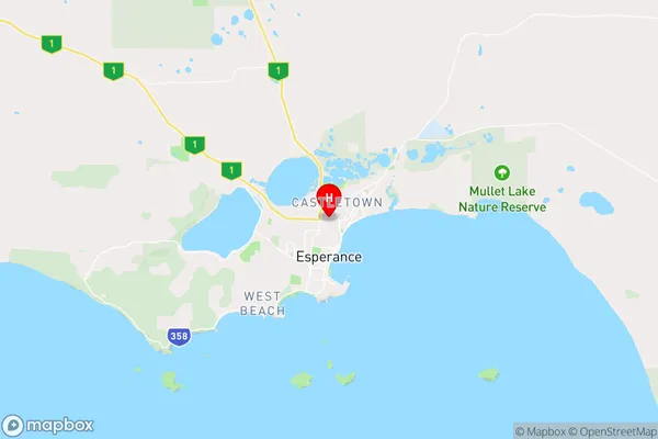 Chadwick,Western Australia Area Map