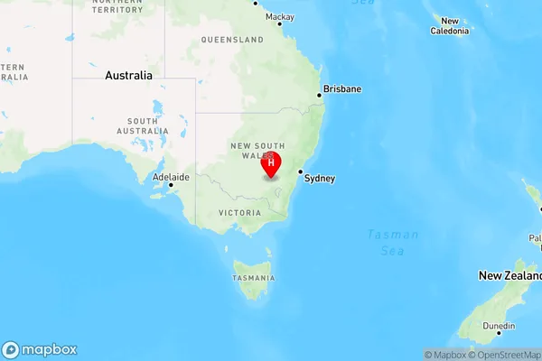 Murrumburrah,New South Wales Region Map