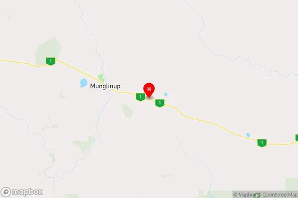 East Munglinup,Western Australia Area Map