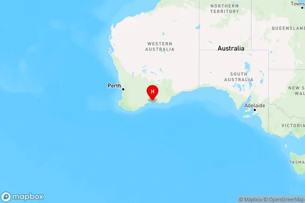 East Munglinup,Western Australia Region Map