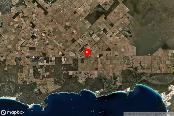 Howick,Western Australia Satellite Map