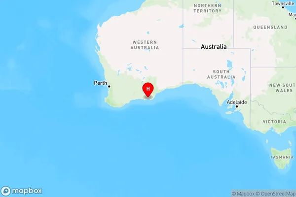 Howick,Western Australia Region Map