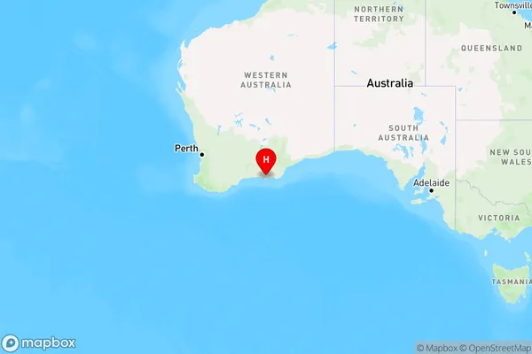 Merivale,Western Australia Region Map