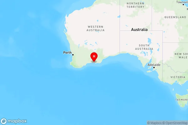 Monjingup,Western Australia Region Map