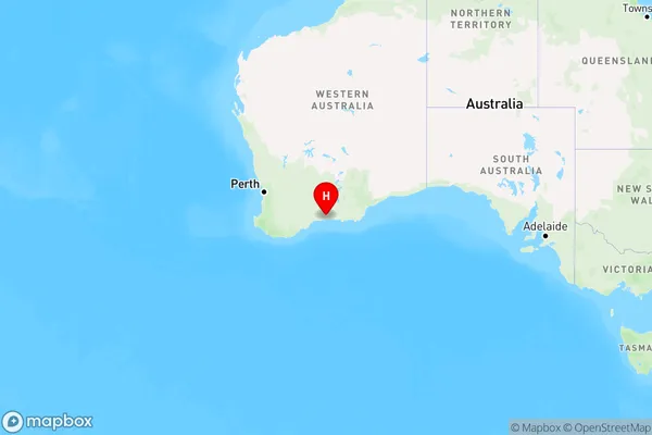 Munglinup,Western Australia Region Map