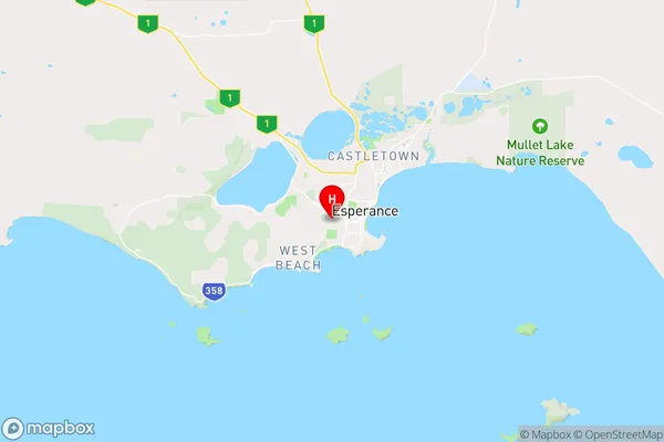 Sinclair,Western Australia Area Map