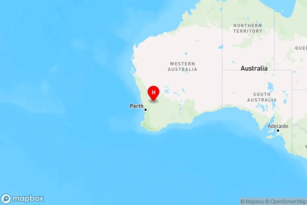 Manmanning,Western Australia Region Map